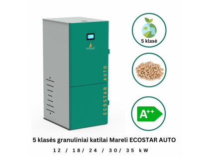  5 klasės granuliniai katilai Mareli Systems E