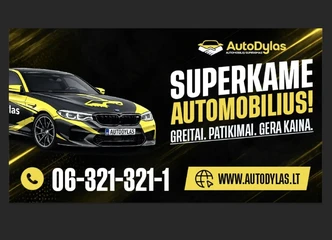 Peržiūrėti skelbimą - Automobilių supirkimas visoje Lietuvoje