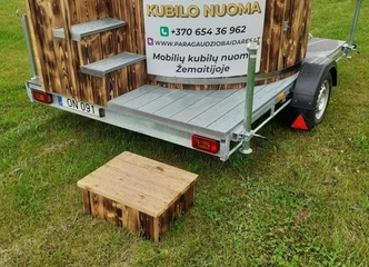 Peržiūrėti skelbimą - Mobilaus kubilo nuoma Žemaitijoje